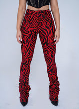 Load image into Gallery viewer, MIRACLE PANTS (RED ZEBRA)