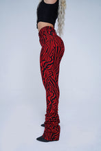 Load image into Gallery viewer, MIRACLE PANTS (RED ZEBRA)