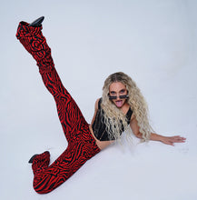 Load image into Gallery viewer, MIRACLE PANTS (RED ZEBRA)