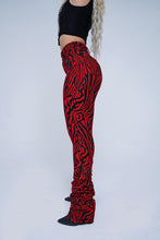 Load image into Gallery viewer, MIRACLE PANTS (RED ZEBRA)
